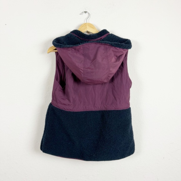 Sweaty Betty Urban Sherpa Hooded Vest Size 8 - Picture 6 of 6